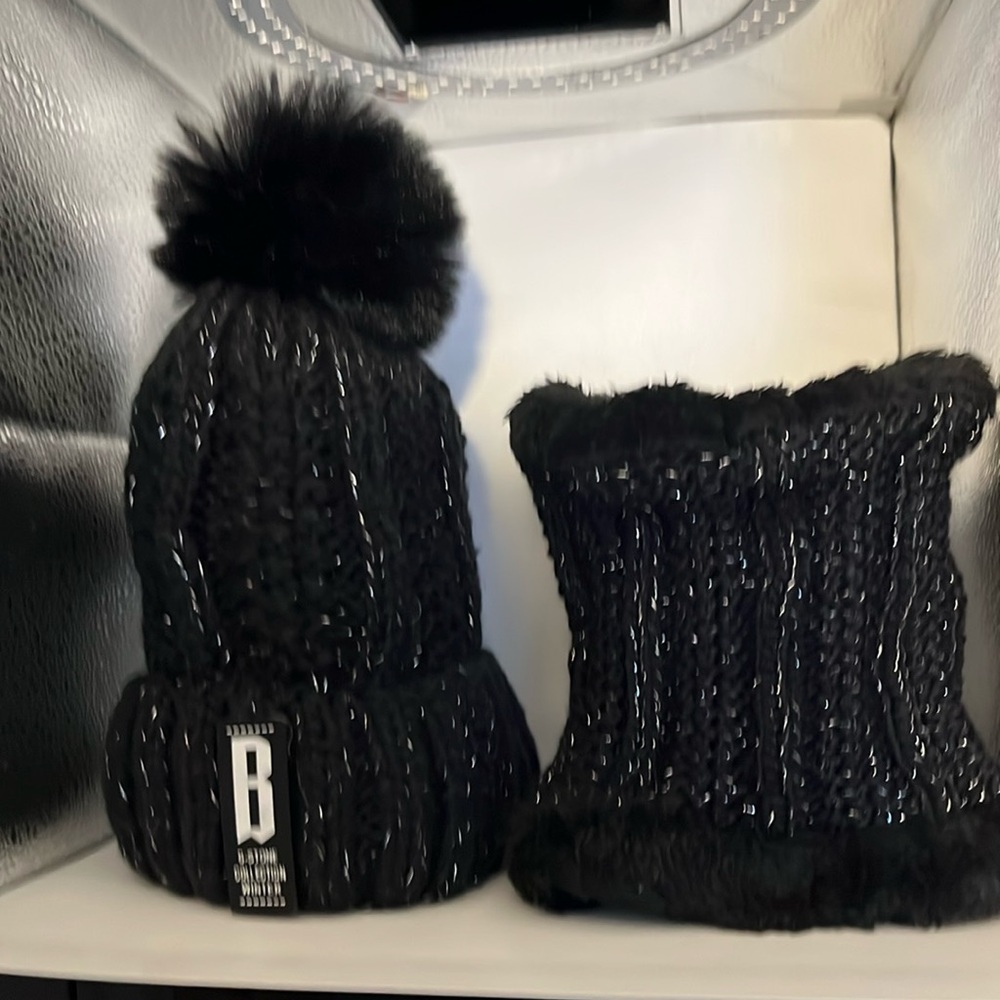 Winter hats and neck protection.